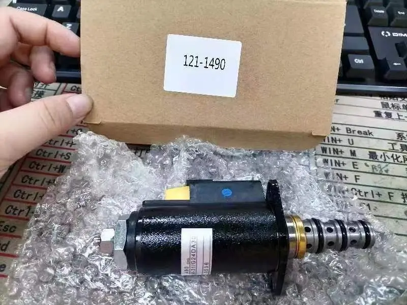 Solenoid Valve 121-1490 for Caterpillar CAT Excavator 320B 322C 325B 325C 325D 311B 312B 312C 312D 315C sale