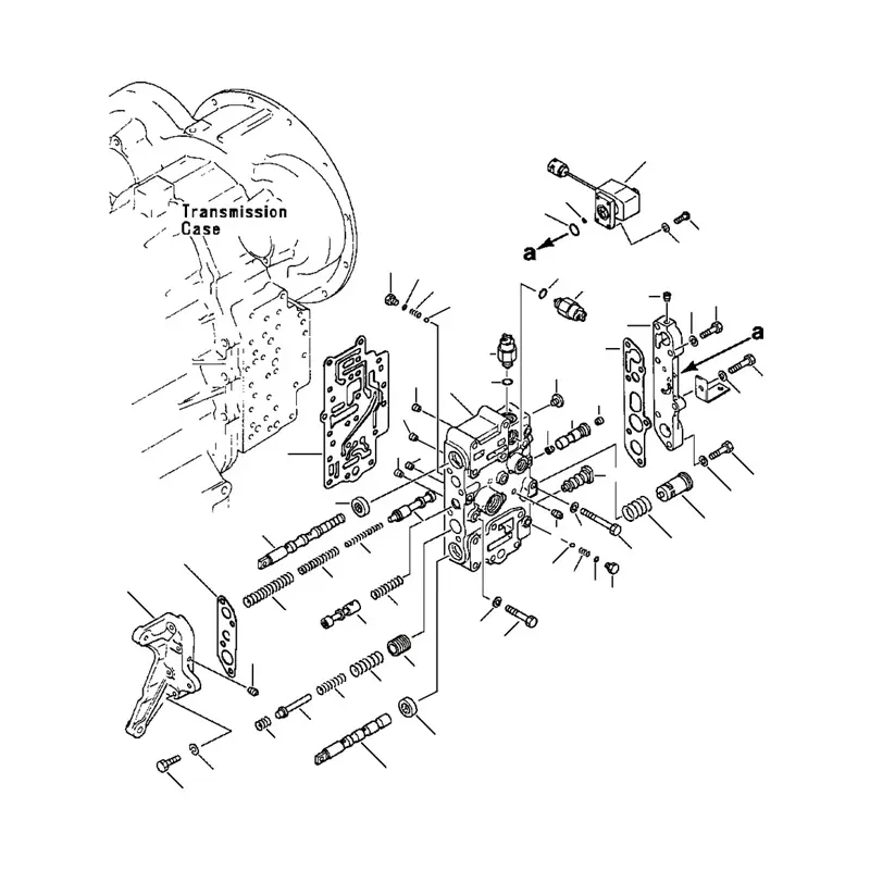 Buy Solenoid Valve 417-15-15510 for Komatsu Loader WA100 WA120 WA150 WA180 WA70 WR11