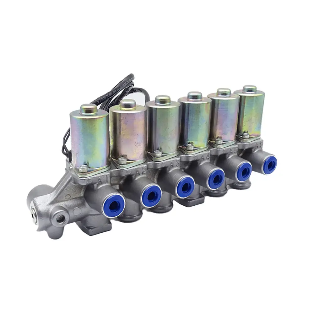 Buy Solenoid Valve Assy 20Y-60-31211 20Y-60-31212 for Komatsu PC200-7 PC200LC-7 PC220-7 PC220LC-7 PC270-7