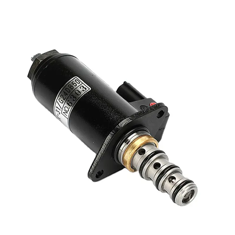 Solenoid Valve YB35V00005F1 for Kobelco Excavator SK135SR SK160LC-6E SK200SR SK210LC-6E SK290LC-6E SK330LC-6E SK485-8 SK850