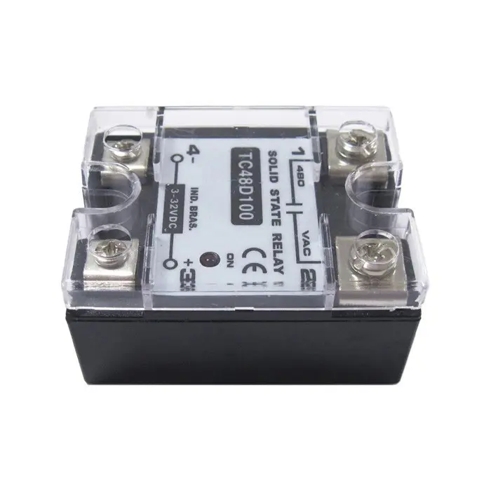 Buy Solid State Relay SSR DC-DC 25A 3-32VDC/5-220VDC 90A for Crydom D1D90/D1D100