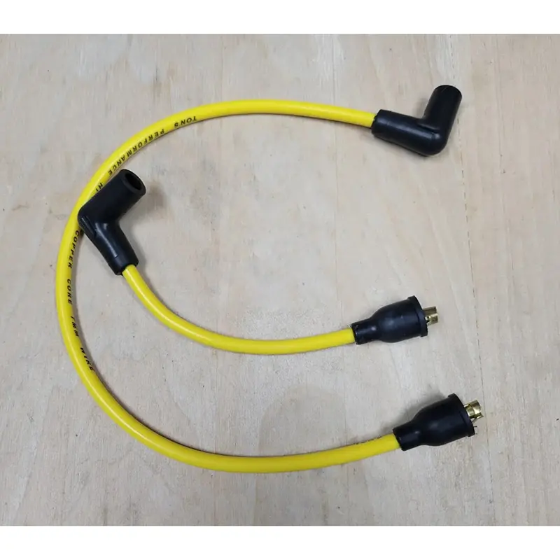 Spark Plug Wire Set TONS-DYNA-YL-7MM for Harley-Davidson Dyna 1996-1998 Motorcycle