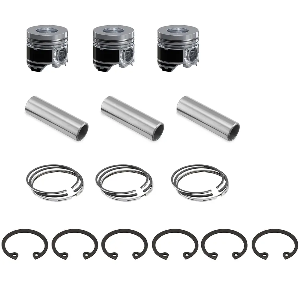 STD 3 Set Piston With Ring for Yanmar 3D66 3TN66 3TNV66 3TNA66 3TNE66 Engine Komatsu