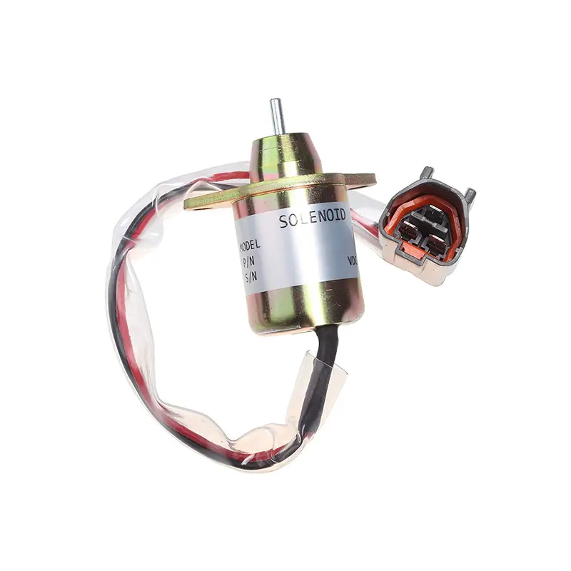 Stop Solenoid 12V For Komatsu Excavator PC40-8