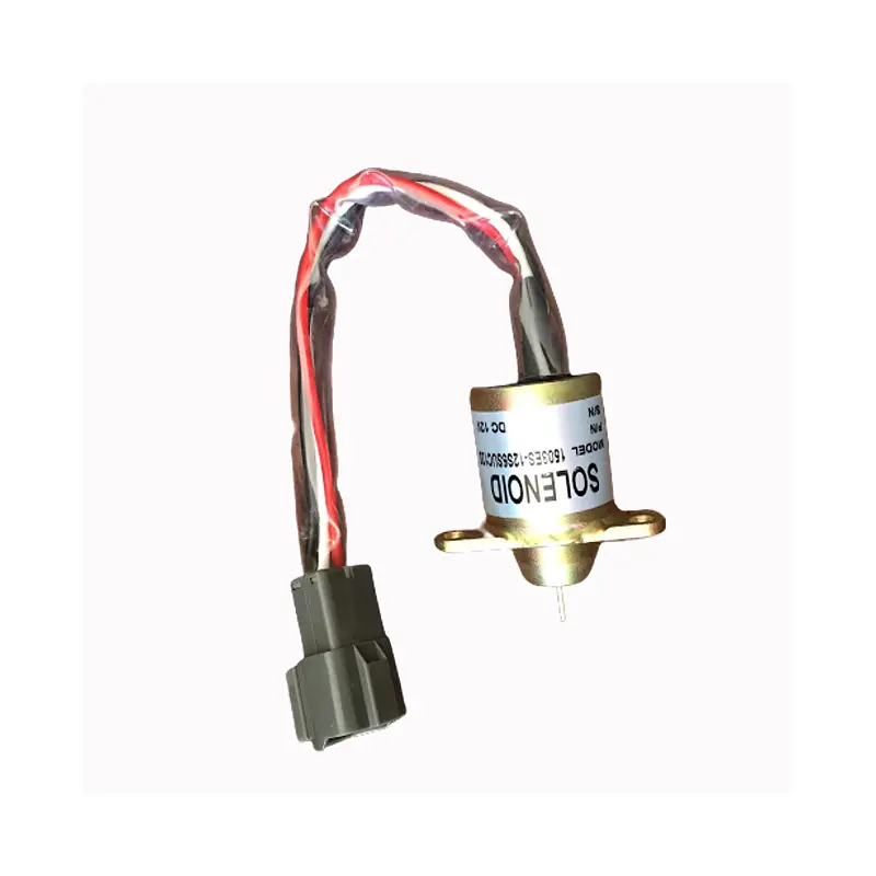 Stop Solenoid 12V For Komatsu Excavator PC45