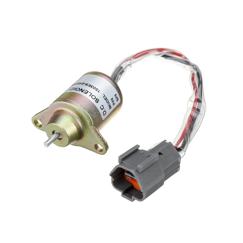 Stop Solenoid 24V For Hyundai Excavator R80