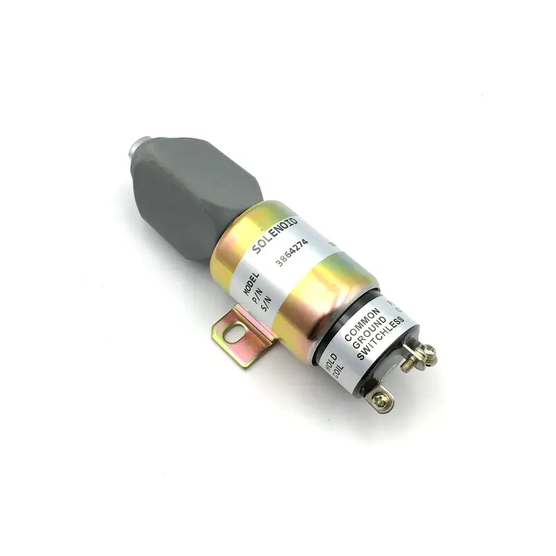 Stop Solenoid 3864274 For Hyundai Excavator R215-7C