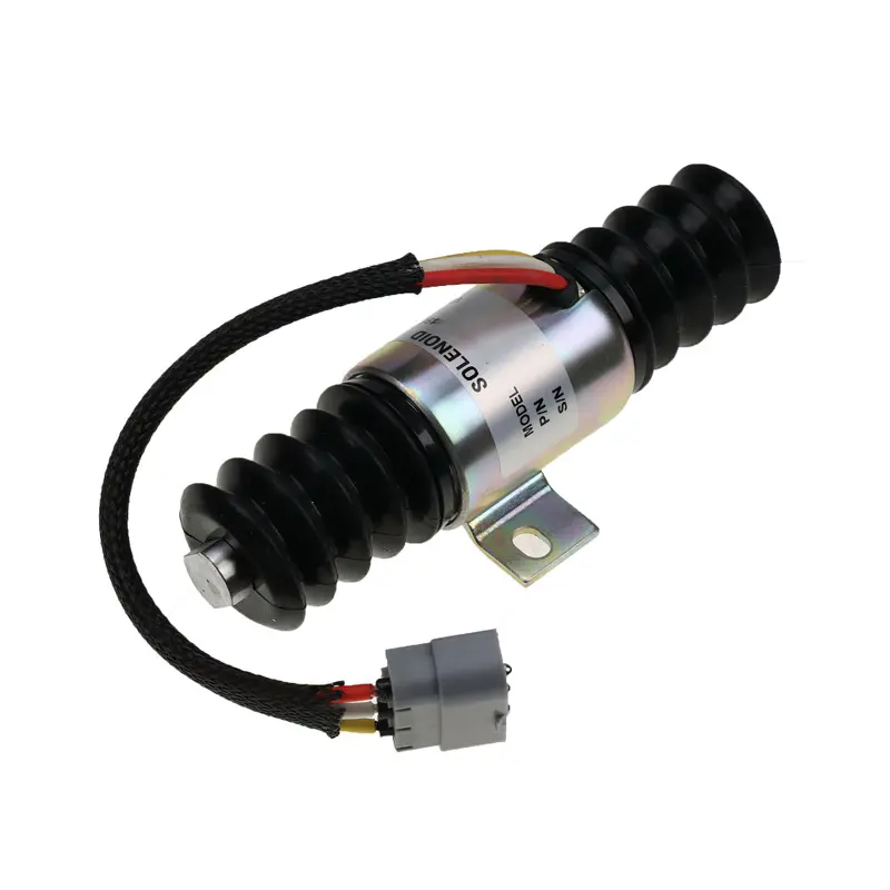 Stop Solenoid 6785-5621 24V D-type Plug M6 Thread