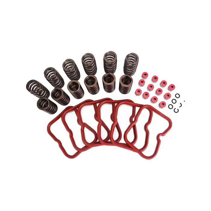 Upgraded Set 12 High RPM Valve Springs Gaskets 3916691 3902666 3921640 3910824 for Cummins Engine 6BT 5.9 12V 89-98