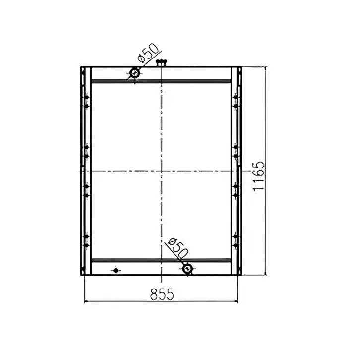 Buy Water Tank Engine Radiator 13G11000 202-00092H 202-00092C 202-00092E 202-00092G for Doosan Excavator S255LC-V